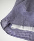 INMDS26026 HANDWOVEN COTTON/SILK SMALL GINGHAM CHECK GATHERED SKIRT
