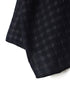 INMDS26032 HANDWOVEN COTTON/SILK CHECK DROP SHOULDER SMOCK