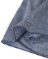 INMDS26043 HANDWOVEN YARN DYE CHAMBRAY PINTUCK FLARED SKIRT