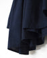 INMDS26052 HANDWOVEN COTTON HAKEME CREW NECK 3/4SL SHIRTS WITH RANDOM PLEATS