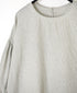 INMDS26062 HANDWOVEN COTTON STRIPE BACK OPENING CREW NECK SHIRTS