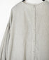 INMDS26062 HANDWOVEN COTTON STRIPE BACK OPENING CREW NECK SHIRTS