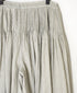 INMDS26065 HANDWOVEN COTTON STRIPE CULOTTES WITH MINI PINTUCK