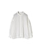 INMDS26071 100s KHADI PLAIN BANDED COLLAR SHIRTS WITH MINI PINTUCK