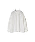INMDS26071 100s KHADI PLAIN BANDED COLLAR SHIRTS WITH MINI PINTUCK