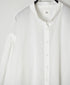 INMDS26071 100s KHADI PLAIN BANDED COLLAR SHIRTS WITH MINI PINTUCK