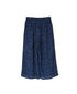 INMDS26095 POWER LOOM COTTON DOBIE CHECK FLOWER HAND SCREEN PRINT EASY PANTS