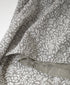INMDS26104 80s COTTON FLOWER BLOCK PRINT FRENCH/SL DRESS WITH RANDOM PLEATS