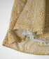 INMDS26105 80s COTTON FLOWER BLOCK PRINT GATHERED SKIRT