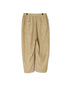 INMDS26106 80s COTTON FLOWER BLOCK PRINT 2TUCK TAPERED EASY PANTS