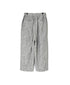 INMDS26106 80s COTTON FLOWER BLOCK PRINT 2TUCK TAPERED EASY PANTS
