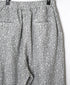 INMDS26106 80s COTTON FLOWER BLOCK PRINT 2TUCK TAPERED EASY PANTS