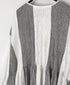 INMDS26111W HANDWOVEN COTTON SINGLE CHECK PATCHWORK BALL BUTTON SHIRTS WITH MINI PINTUCK