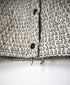INMDS26721 80s VOILE LITTLE TREE BLOCK PRINT QUILTED RAGLAN/SL STRING JACKET