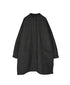 INMDS26724 80s VOILE LITTLE TREE BLOCK PRINT VERTICAL STITCHED BANDED COLLAR SHIRTS