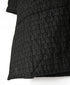 INMDS26724 80s VOILE LITTLE TREE BLOCK PRINT VERTICAL STITCHED BANDED COLLAR SHIRTS