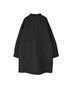 INMDS26724 80s VOILE LITTLE TREE BLOCK PRINT VERTICAL STITCHED BANDED COLLAR SHIRTS