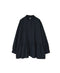 INMDS26731 HANDWOVEN HEAVY COTTON PLAIN BANDED COLLAR GATHERED SHIRTS