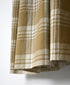 INMDS26744 HANDWOVEN HEAVY COTTON UNIQUE GINGHAM CHECK CREW NECK DRESS WITH PINTUCK