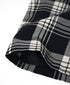 INMDS26745 HANDWOVEN HEAVY COTTON UNIQUE GINGHAM CHECK 2TUCK TAPERED EASY PANTS WITH LINING