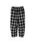 INMDS26745 HANDWOVEN HEAVY COTTON UNIQUE GINGHAM CHECK 2TUCK TAPERED EASY PANTS WITH LINING