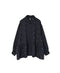 INMDS26761 BOILED WOOL SQUARE JACQUARD REGULAR COLLAR GATHERED SHIRTS