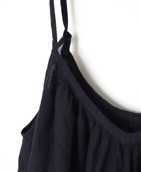 INSL26302 60s LINEN PLAIN TWO WAY CAMISOLE DERSS