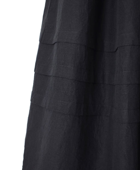 INSL26302 60s LINEN PLAIN TWO WAY CAMISOLE DERSS