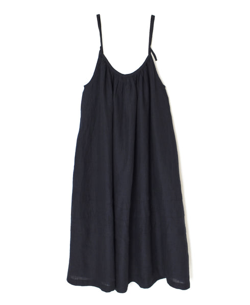 INSL26302 60s LINEN PLAIN TWO WAY CAMISOLE DERSS