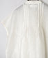 INSL26321 60s AUTO LOOM COTTON/LINEN PLAIN BANDED COLLAR FRENCH/SL PINTUCK SHIRTS