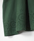 INSL26342 80s VOILE PLAIN WITH CUT WORK LACE CREW NECK FRENCH/SL SHIRTS WITH PINTUCK