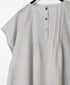 INSL26342 80s VOILE PLAIN WITH CUT WORK LACE CREW NECK FRENCH/SL SHIRTS WITH PINTUCK