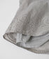 INSL26345 80s VOILE PLAIN WITH CUT WORK LACE EASY PANTS