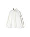 INSL26731 60s POPLIN PLAIN FRILL COLLAR SHIRTS