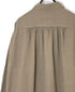 ISNAM2603D LINEN/COTTON PLAIN OVERDYE WORK GATHERED DRESS SHIRT
