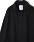 ISNAM2603D LINEN/COTTON PLAIN OVERDYE WORK GATHERED DRESS SHIRT