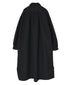 ISNAM2603D LINEN/COTTON PLAIN OVERDYE WORK GATHERED DRESS SHIRT