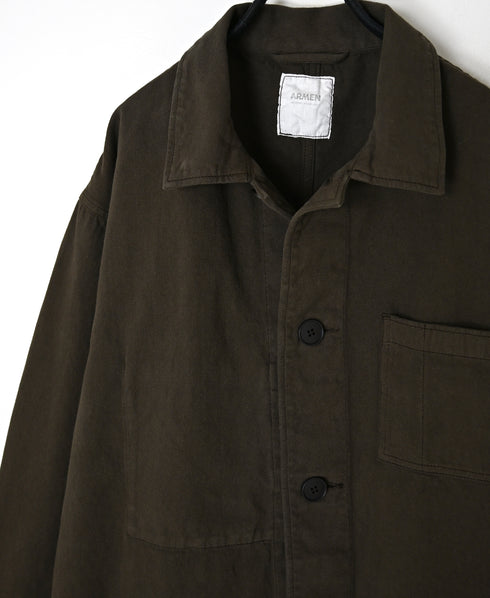 ISNAM2651CTD AUTOLOOM COTTON TWILL OVERDYE AUTHENTIC WORK JACKET