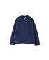 ISNAM2652CTD AUTOLOOM COTTON TWILL OVERDYE BANDED COLLAR JACKET