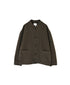 ISNAM2652CTD AUTOLOOM COTTON TWILL OVERDYE BANDED COLLAR JACKET