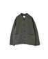 ISNAM2652CTD AUTOLOOM COTTON TWILL OVERDYE BANDED COLLAR JACKET