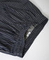 ISNAM2663W YARN DYED INDIGO 2STRIPE WASH PLEATED SKIRT