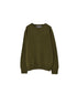 JNAMP1451 GEELONG LAMBSWOOL SEAM FREE CREW NECK SADDLE SHOULDER P/O