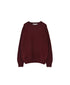 JNAMP1451 GEELONG LAMBSWOOL SEAM FREE CREW NECK SADDLE SHOULDER P/O