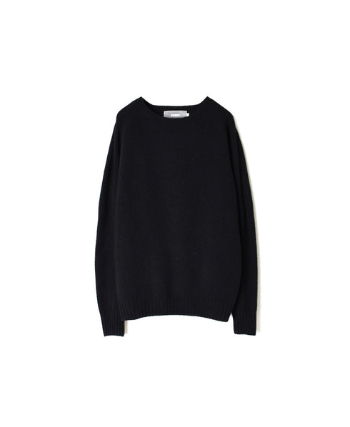 JNAMP1451 GEELONG LAMBSWOOL SEAM FREE CREW NECK SADDLE SHOULDER P/O