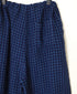 LNHT1713LC LINEN CHECK OVERDYE EASY PANTS