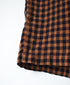 LNHT1713LC LINEN CHECK OVERDYE EASY PANTS