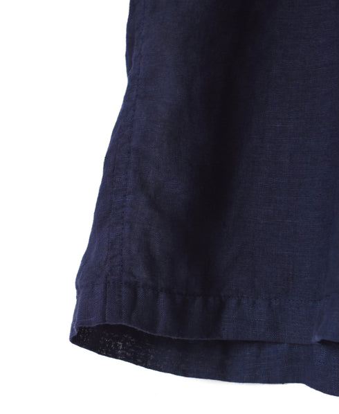 LNHT1713L LINEN PLAIN OVERDYE EASY PANTS