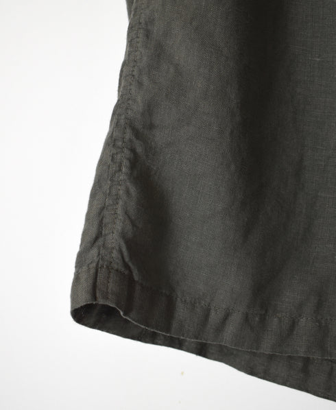 LNHT1713L LINEN PLAIN OVERDYE EASY PANTS