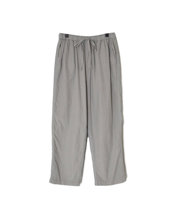 MDSH2483D 80s ORGANIC COTTON ( BIG CHECK x SMALL CHECK ) OVERDYE EASY PANTS WITH LINING
